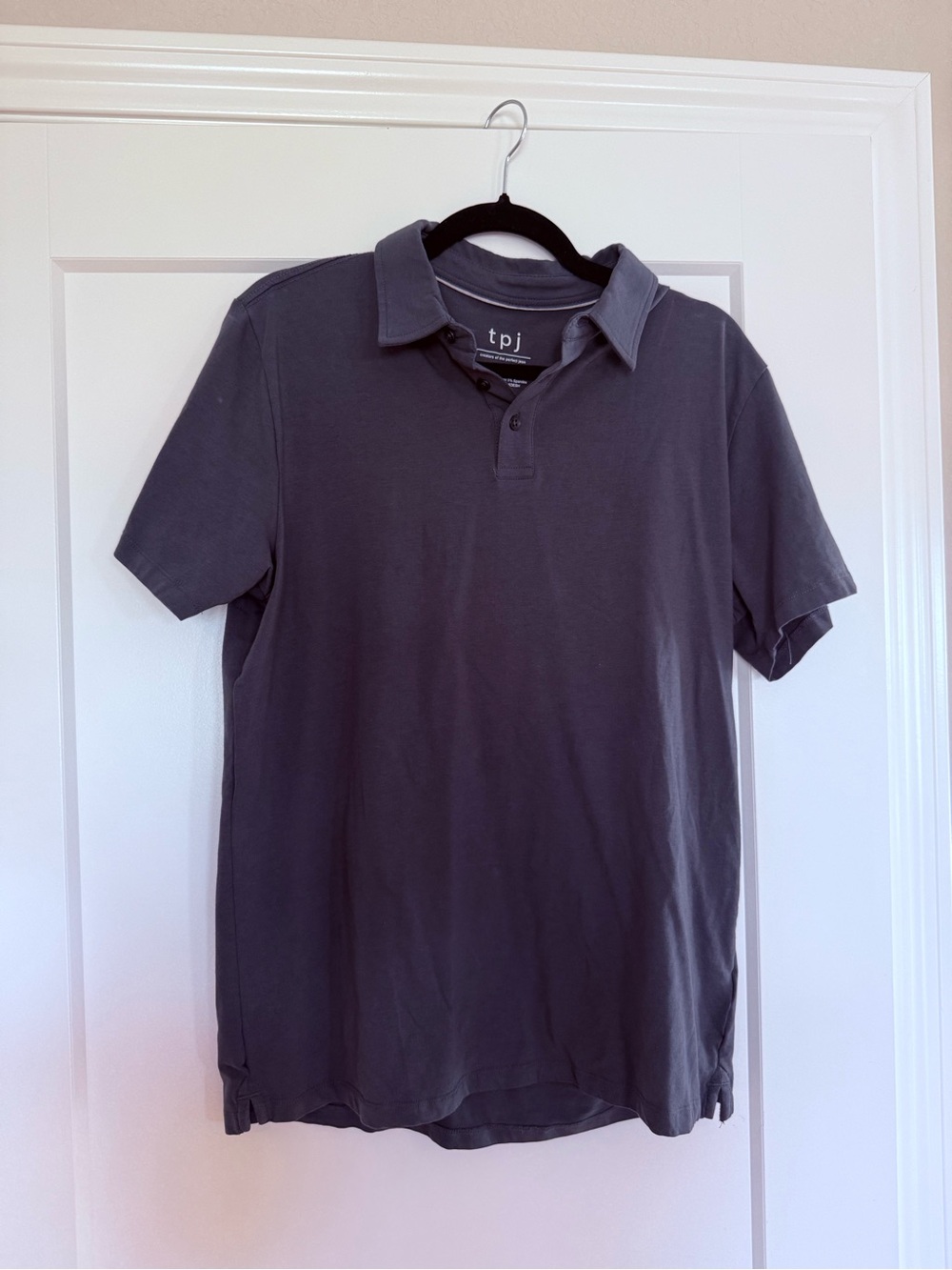 The Perfect Jean Men’s Organic Stretch Polo – Charcoal Gray